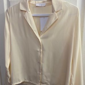 COPY - OAK + FORT “Silk” Button Up Blouse